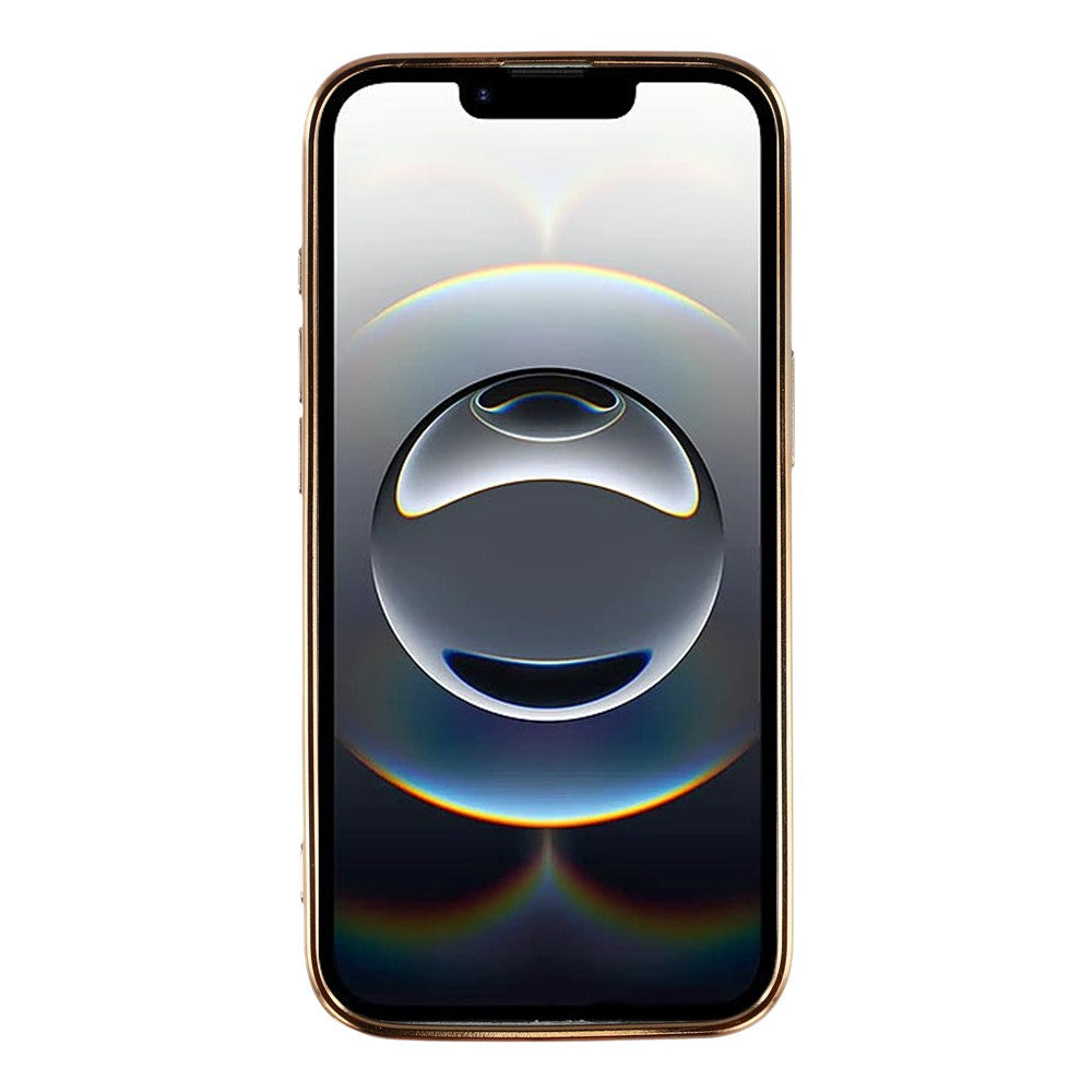 Til iPhone 17e / 16e Telefoncover Kulfibertekstureret Elektrobelagt TPU Bagcover