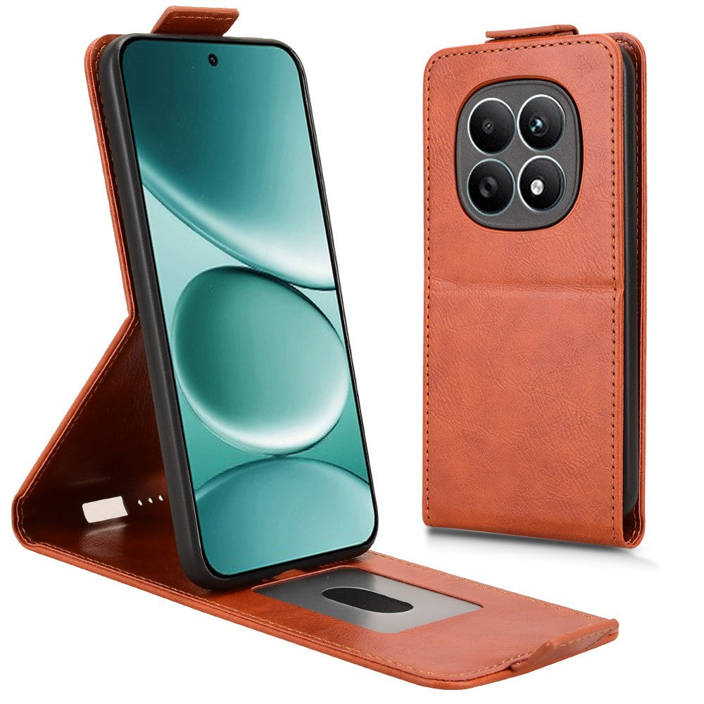 For Xiaomi Poco M8 5G / Redmi Note 15 5G (Global) Stand Case Magnetic Clasp Vertical Flip Leather Phone Cover with Card Holder