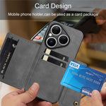 For Huawei Pura 80 Case with Card Slots Kickstand Leather + TPU Phone Cover