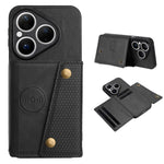 For Huawei Pura 80 Case with Card Slots Kickstand Leather + TPU Phone Cover