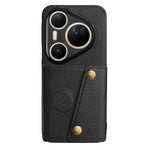 For Huawei Pura 80 Ultra Case with Card Slots Kickstand Leather + TPU Phone Cover