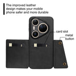 For Huawei Pura 80 Ultra Case with Card Slots Kickstand Leather + TPU Phone Cover