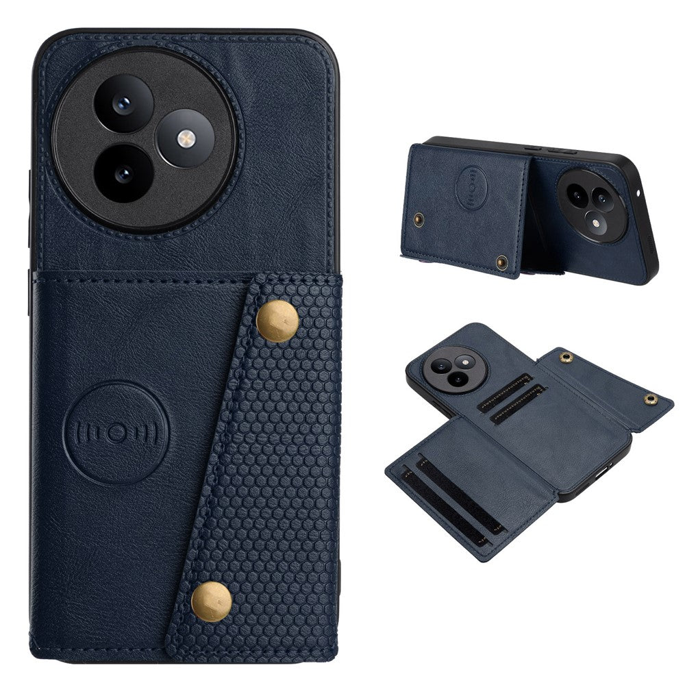 For Xiaomi Redmi K80 Ultra 5G Case with Card Slots Kickstand Leather + TPU Phone Cover