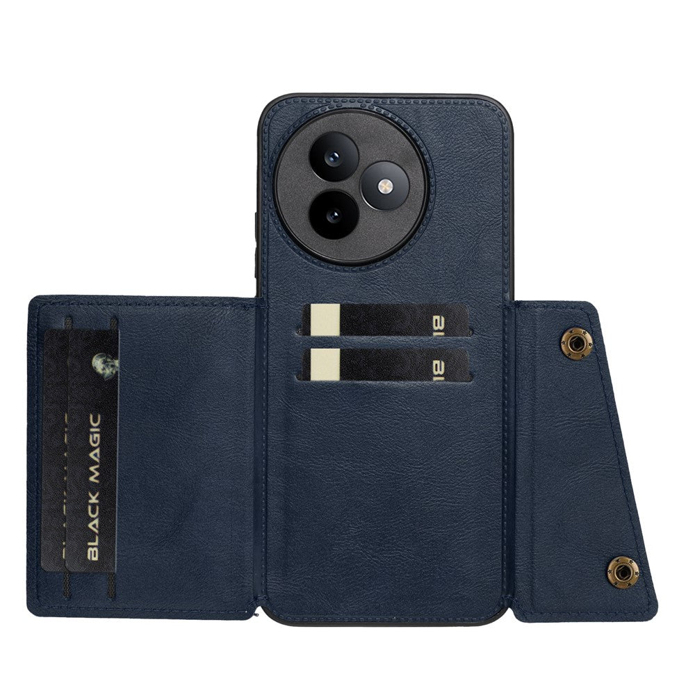 For Xiaomi Redmi K80 Ultra 5G Case with Card Slots Kickstand Leather + TPU Phone Cover