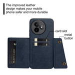 For Xiaomi Redmi K80 Ultra 5G Case with Card Slots Kickstand Leather + TPU Phone Cover