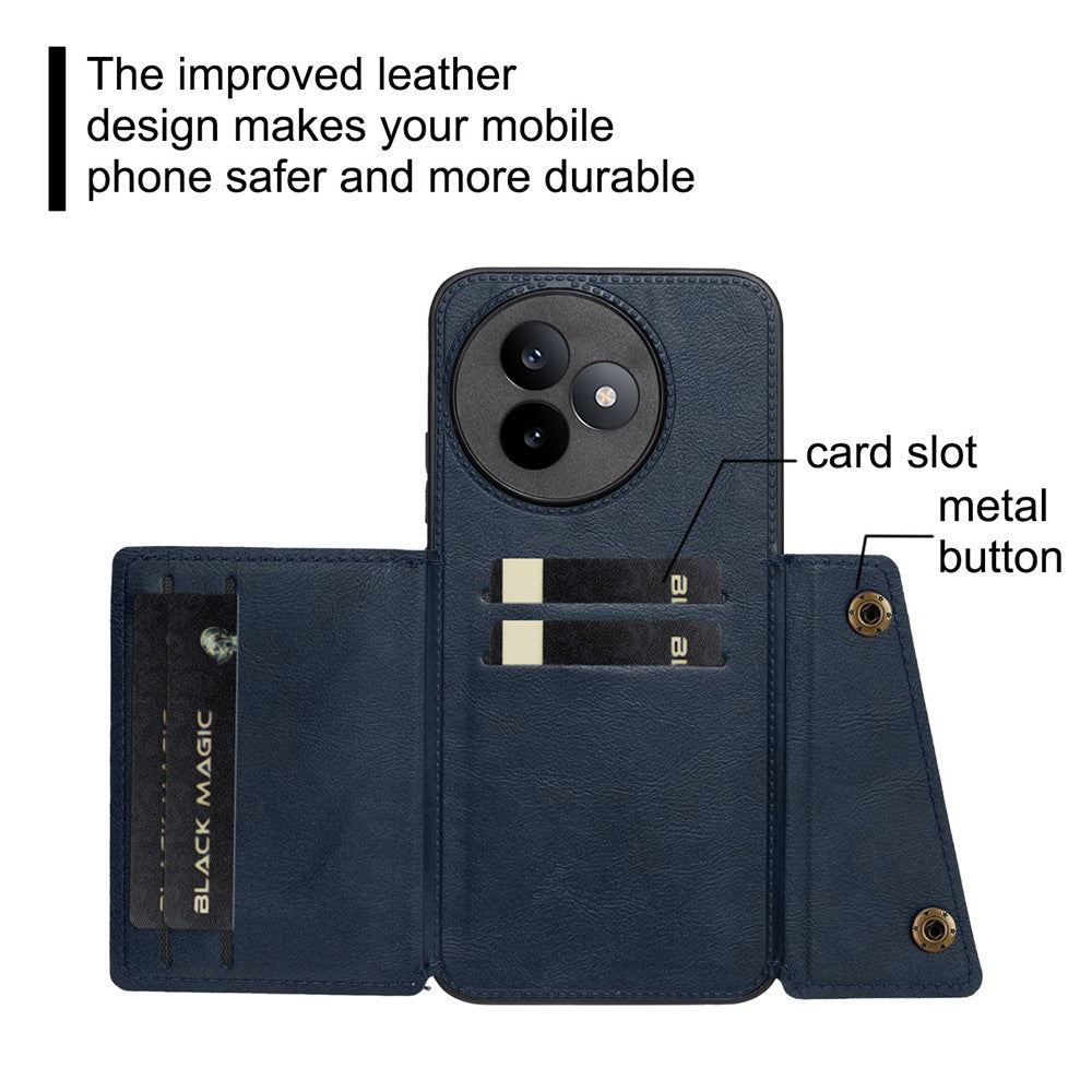 For Xiaomi Redmi K80 Ultra 5G Case with Card Slots Kickstand Leather + TPU Phone Cover