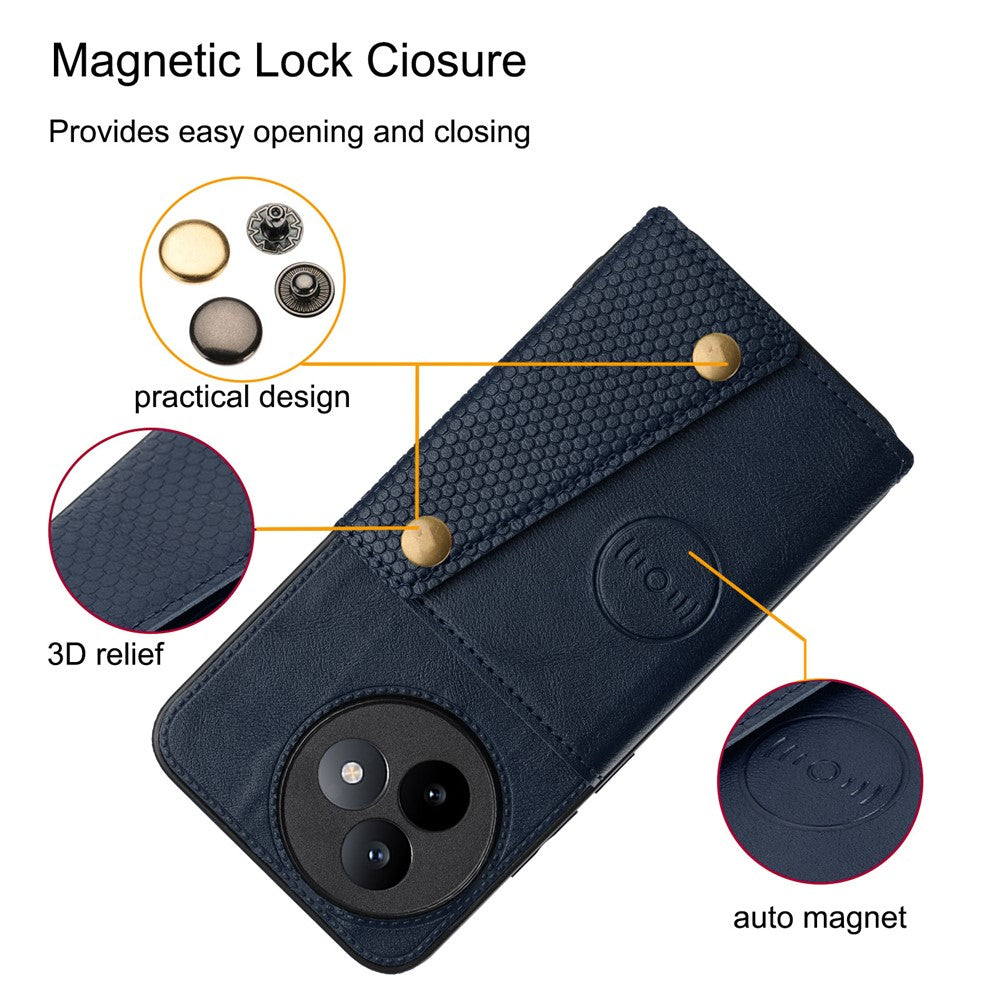For Xiaomi Redmi K80 Ultra 5G Case with Card Slots Kickstand Leather + TPU Phone Cover