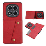 For Xiaomi Redmi Note 15 Pro 5G (Global) Case with Card Slots Kickstand Leather + TPU Phone Cover