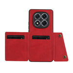For Xiaomi Redmi Note 15 Pro 5G (Global) Case with Card Slots Kickstand Leather + TPU Phone Cover