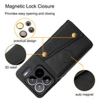 For Xiaomi 15S Pro Case with Card Slots Kickstand Leather + TPU Phone Cover