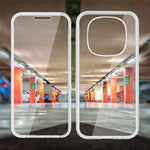 Phone Case For Xiaomi Redmi Note 14 Pro 5G / Note 14 Pro+ 5G / Poco X7 5G TPU Frame Clear Acrylic Back Cover with PET Film