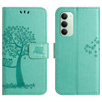 For Xiaomi Redmi 15 4G (EU) (171mm) Case PU Leather Owl Tree Imprinted Wallet Phone Cover with Strap