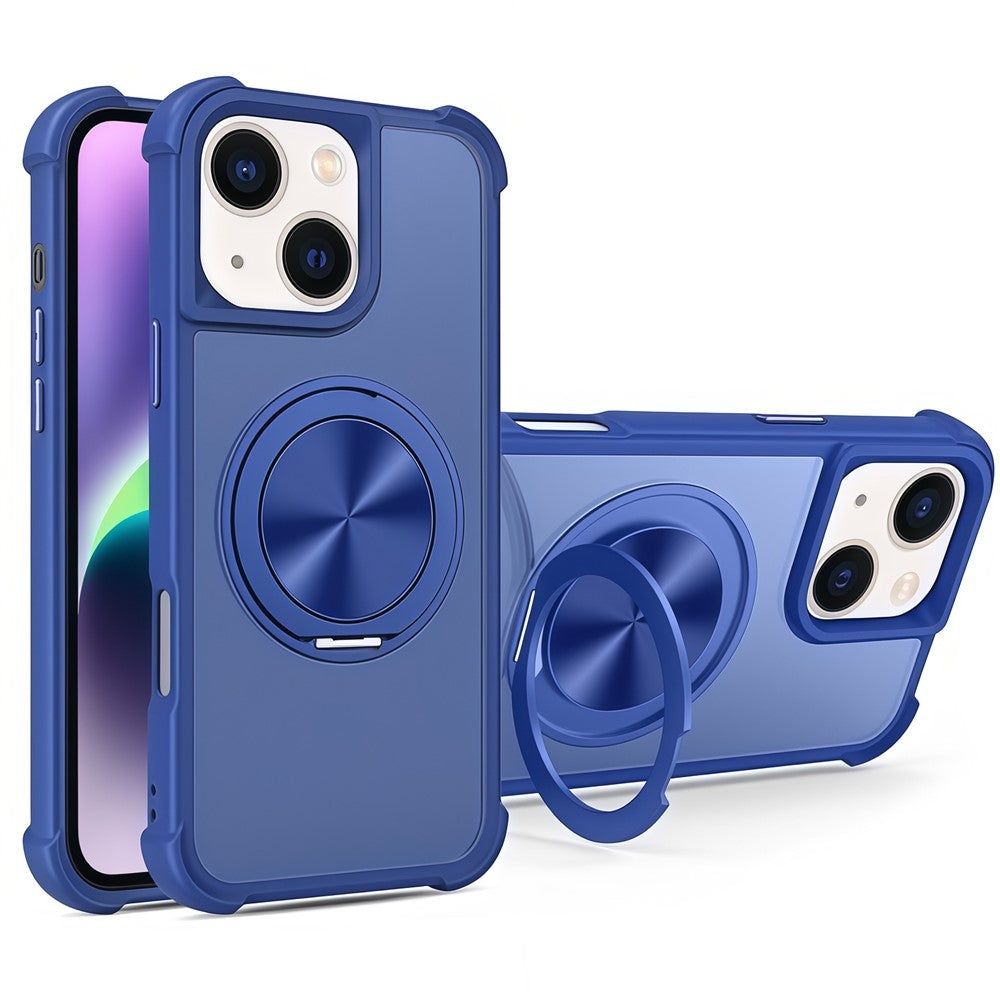 Skal för iPhone 14/13, kompatibelt med MagSafe CD Vein-stöd, TPU + PC-mobilskal