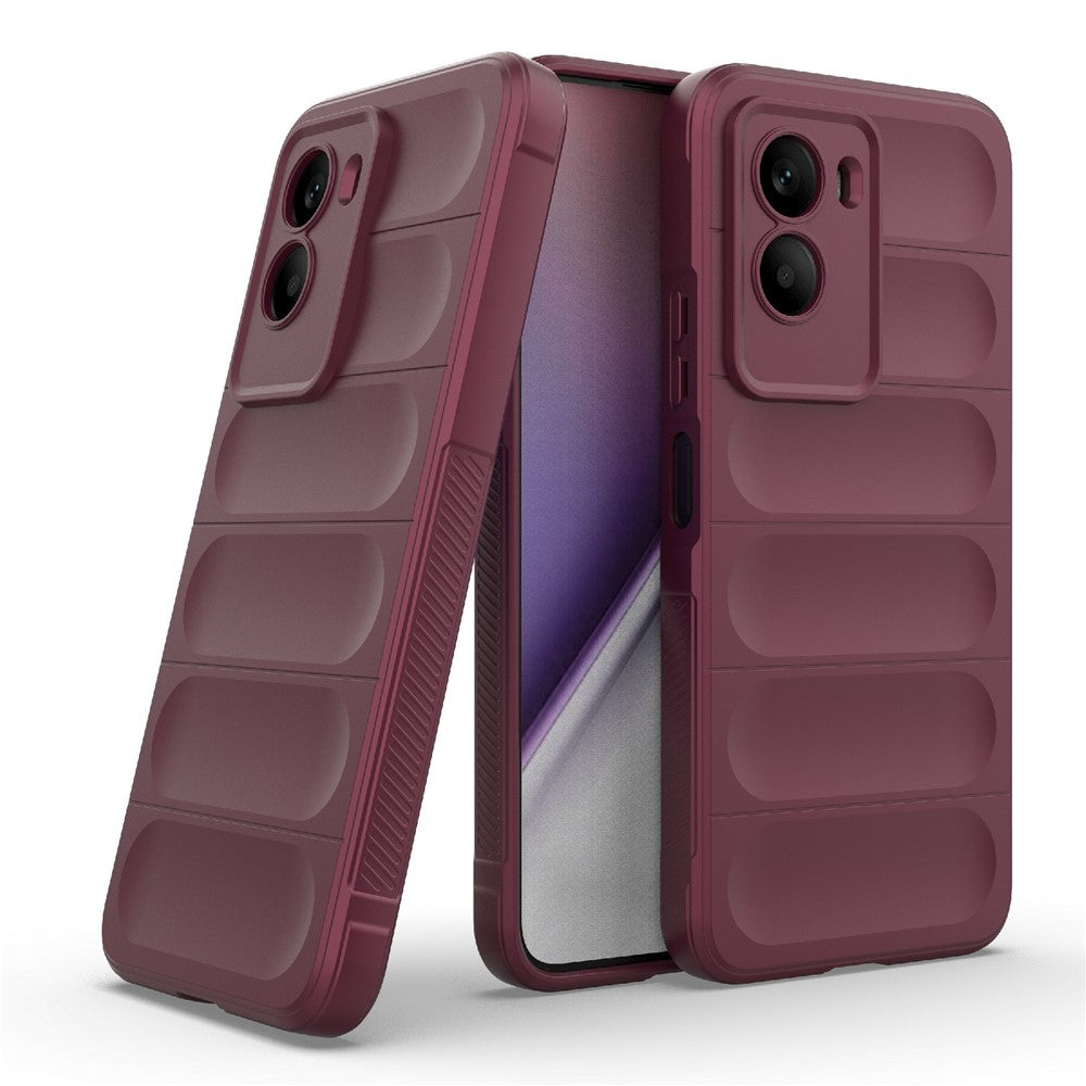 For Xiaomi Poco M7 4G (169mm)  /  Poco M7 Plus 5G Case Anti-Drop Soft TPU Rugged Phone Back Cover