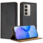 For Xiaomi Redmi 15 4G (EU) (171mm) / Xiaomi Redmi 15 5G (EU) (171mm) Case L-Shaped Grid Pattern Leather Stand Phone Cover with Card Slots
