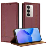For Xiaomi Redmi 15 4G (EU) (171mm) / Xiaomi Redmi 15 5G (EU) (171mm) Case L-Shaped Grid Pattern Leather Stand Phone Cover with Card Slots