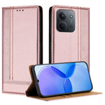 For Xiaomi Redmi 15C 5G (EU) (173mm) / Xiaomi Redmi 15C 4G (EU) (173mm) Case L-Shaped Grid Pattern Leather Stand Phone Cover with Card Slots