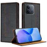 For Xiaomi Redmi 15C 5G (EU) (173mm) / Xiaomi Redmi 15C 4G (EU) (173mm) Case L-Shaped Grid Pattern Leather Stand Phone Cover with Card Slots