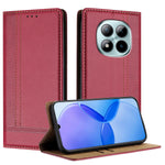 For Xiaomi Poco M8 Pro 5G / Redmi Note 15 Pro+ 5G (Global) Case L-Shaped Grid Pattern Leather Stand Phone Cover with Card Slots