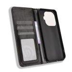 For Xiaomi 15T Pro Leather Case Wallet Stand Retro Texture Phone Cover