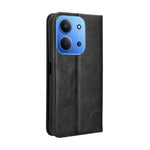 For Xiaomi Redmi 15C 5G (EU) (173mm) / Xiaomi Redmi 15C 4G (EU) (173mm) Leather Case Wallet Stand Retro Texture Phone Cover