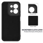 Xiaomi Redmi 15C 4G (Global) (171 mm) / 15C 5G (Global) (171 mm) / Poco C85 4G (171 mm) Flytande silikonskal, mobilbaksida med handrem
