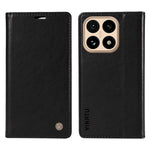 YIKATU For Xiaomi 15T Wallet Case  YK-006 Magnetic Closure Leather Phone Cover Litchi Texture