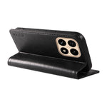 YIKATU For Xiaomi 15T Wallet Case  YK-006 Magnetic Closure Leather Phone Cover Litchi Texture