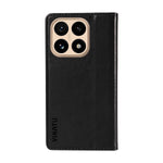 YIKATU For Xiaomi 15T Wallet Case  YK-006 Magnetic Closure Leather Phone Cover Litchi Texture