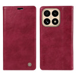 YIKATU For Xiaomi 15T Wallet Case  YK-006 Magnetic Closure Leather Phone Cover Litchi Texture