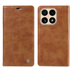 YIKATU For Xiaomi 15T Wallet Case  YK-006 Magnetic Closure Leather Phone Cover Litchi Texture