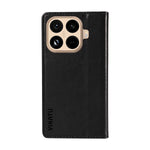 YIKATU For Xiaomi 15T Pro Wallet Case  YK-006 Magnetic Closure Leather Phone Cover Litchi Texture