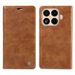YIKATU For Xiaomi 15T Pro Wallet Case  YK-006 Magnetic Closure Leather Phone Cover Litchi Texture