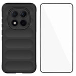 WANLONFENG For Xiaomi Redmi Note 15 Pro 5G (Global) TPU Case  HD Series Anti Slip Phone Cover with Tempered Glass