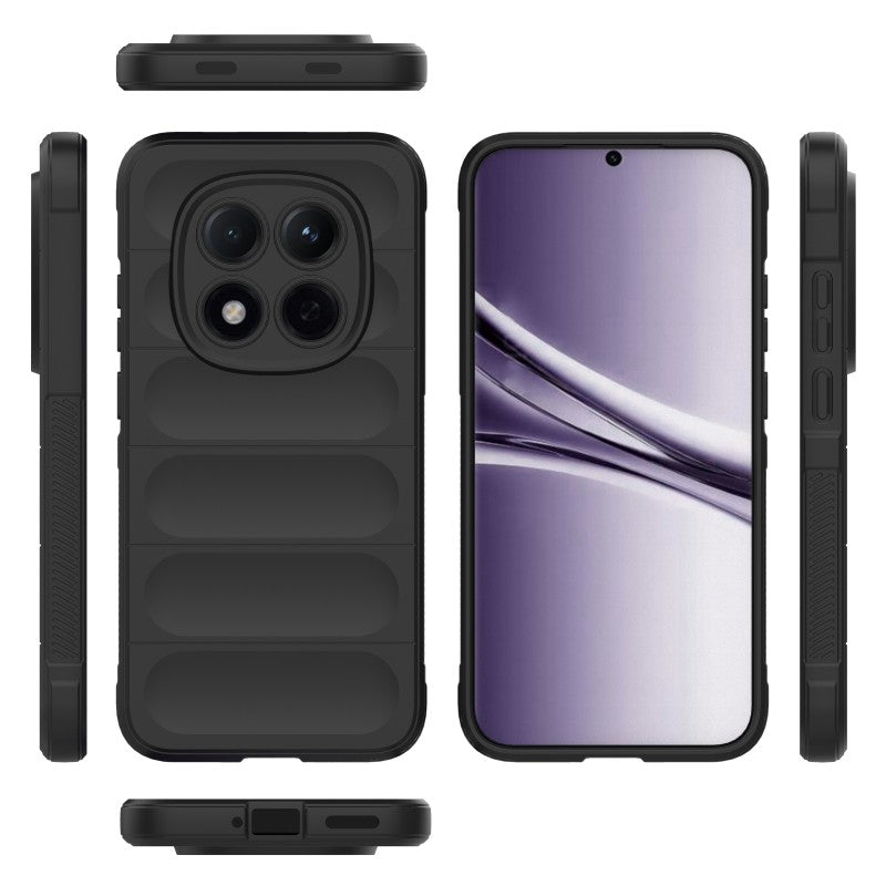 WANLONFENG For Xiaomi Redmi Note 15 Pro 5G (Global) TPU Case  HD Series Anti Slip Phone Cover with Tempered Glass