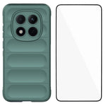 WANLONFENG For Xiaomi Redmi Note 15 Pro 5G (Global) TPU Case  HD Series Anti Slip Phone Cover with Tempered Glass
