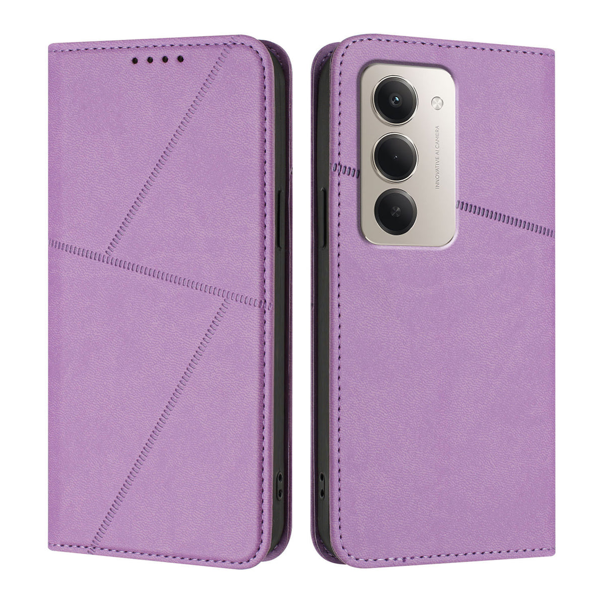 Xiaomi Redmi 15 5G (EU) (171mm) / Xiaomi Redmi 15 4G (EU) (171mm) tegnebogsetui med magnetisk lukning, læderetui med klap og stativ