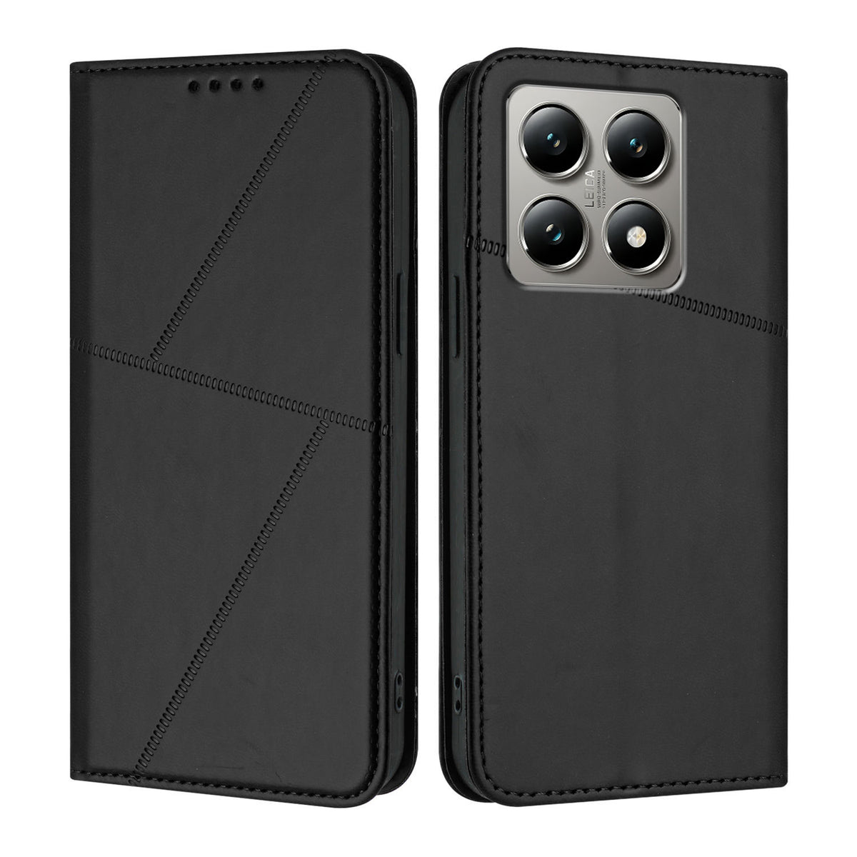 For Xiaomi 15T Wallet Case Magnetic Closure Leather Flip Phone Cover with Stand