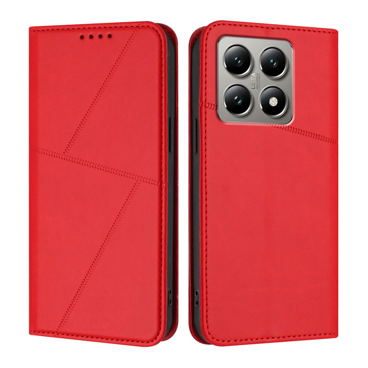 For Xiaomi 15T Wallet Case Magnetic Closure Leather Flip Phone Cover with Stand