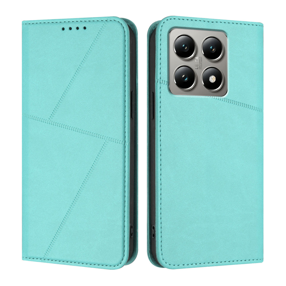 For Xiaomi 15T Wallet Case Magnetic Closure Leather Flip Phone Cover with Stand