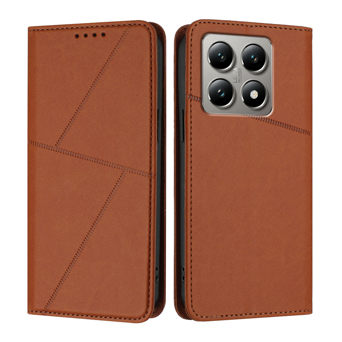For Xiaomi 15T Wallet Case Magnetic Closure Leather Flip Phone Cover with Stand