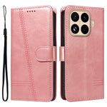 For Xiaomi 15T Pro Wallet Case T-Shape Lines Leather Phone Cover Stand