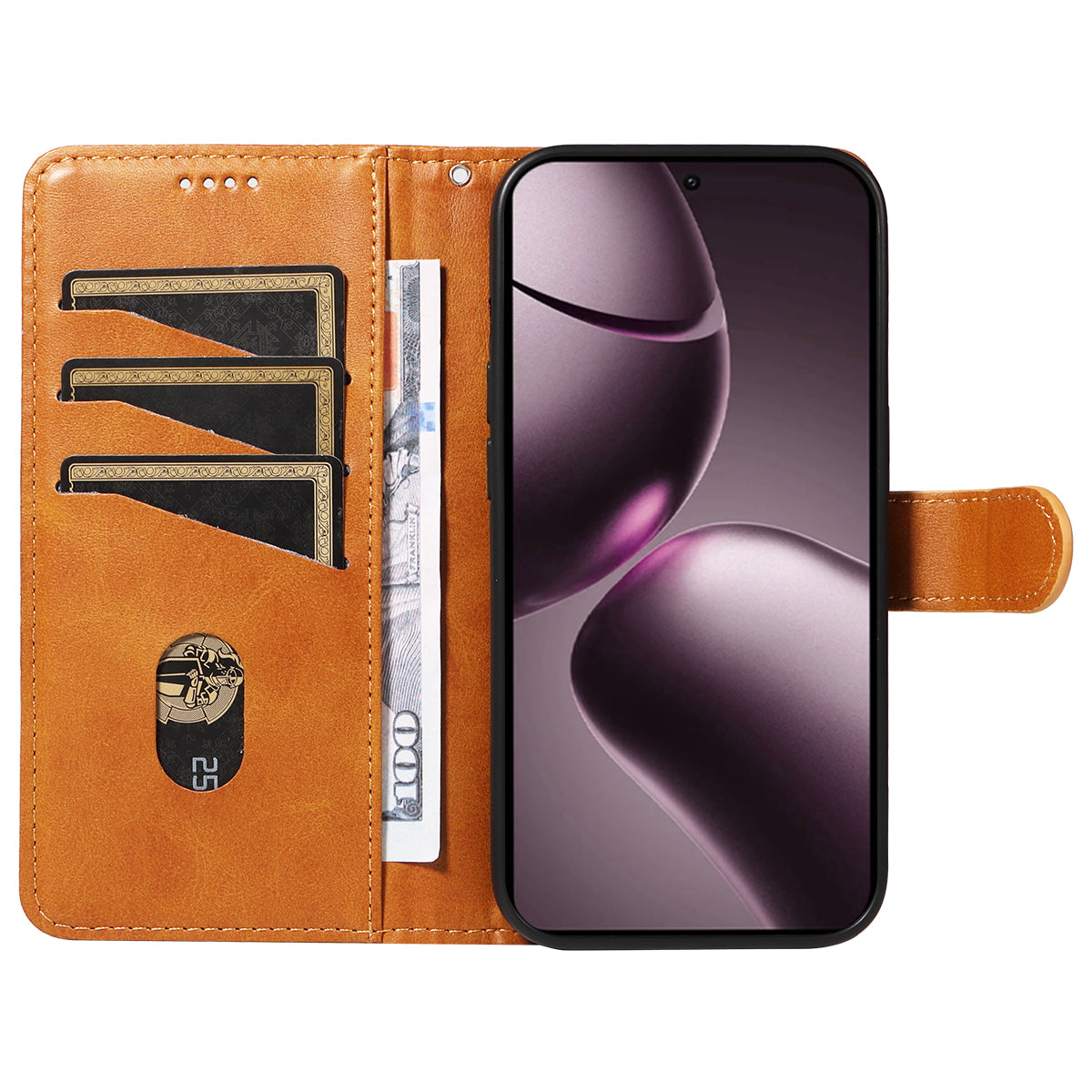 For Xiaomi 15T Wallet Case T-Shape Lines Leather Phone Cover Stand