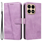 For Xiaomi 15T Wallet Case T-Shape Lines Leather Phone Cover Stand