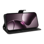 For Xiaomi 15T Leather Wallet Case with Strap Solid Color Phone Stand Cover