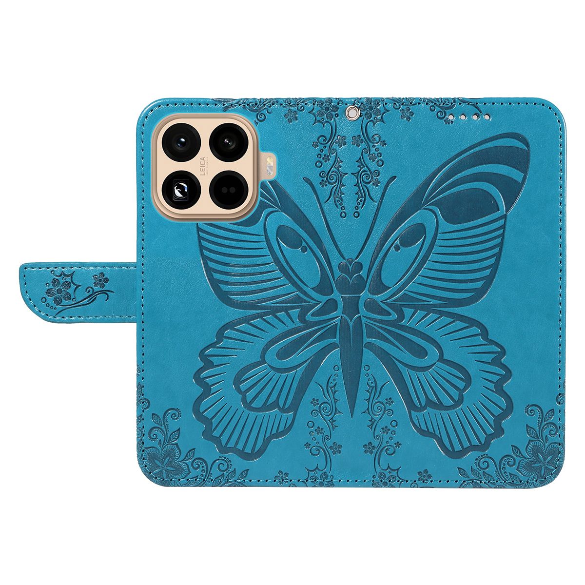 For Xiaomi 15T Pro Case Butterfly Pattern PU Leather Folio Flip Phone Cover
