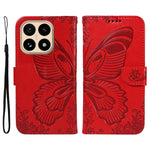 For Xiaomi 15T Case Butterfly Pattern PU Leather Folio Flip Phone Cover