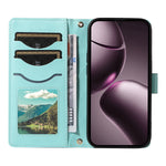 For Xiaomi 15T Wallet Case Rhombus Leather Phone Cover with Strap