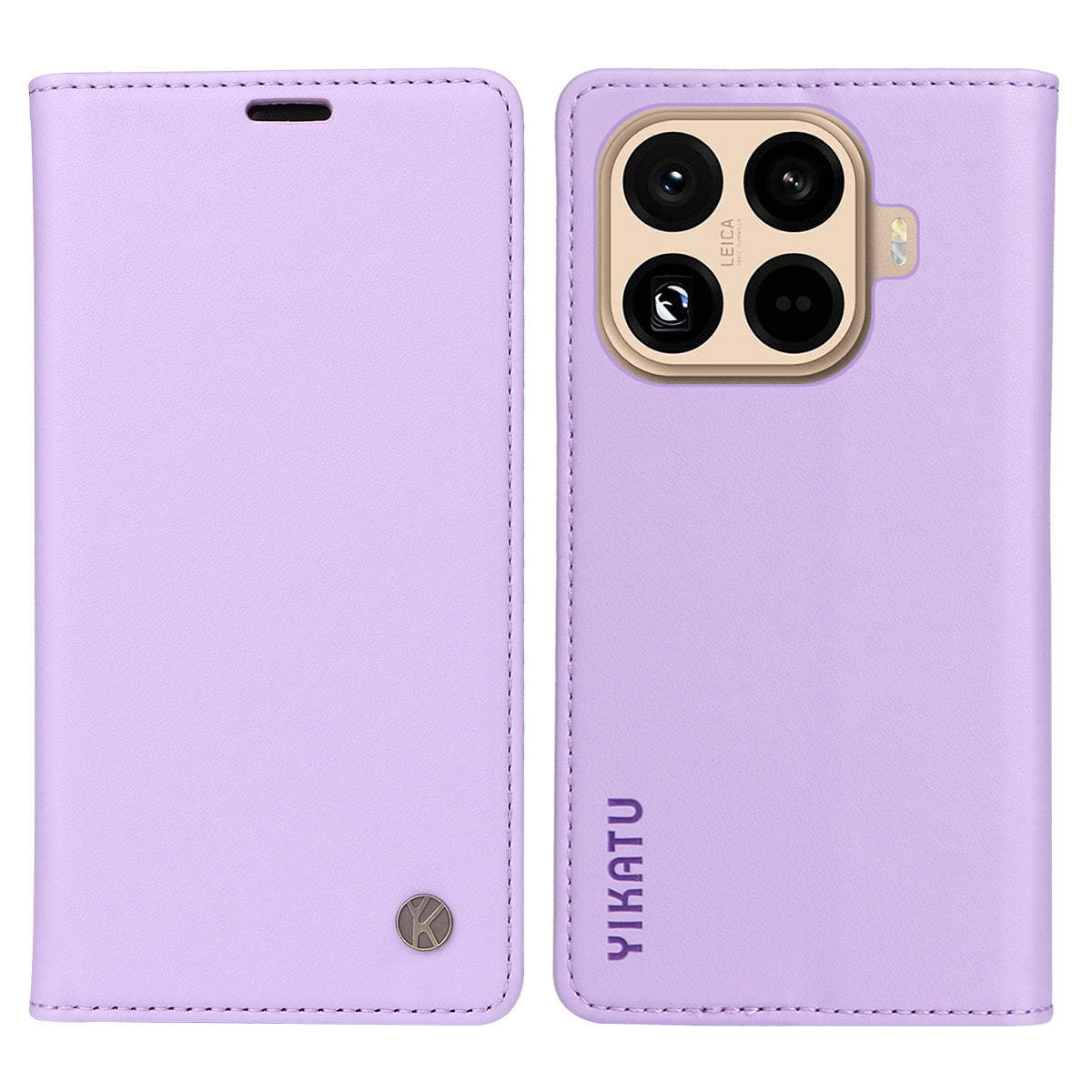 YIKATU For Xiaomi 15T Pro Phone Cases  Magnetic Closure PU Leather Mobile Cover