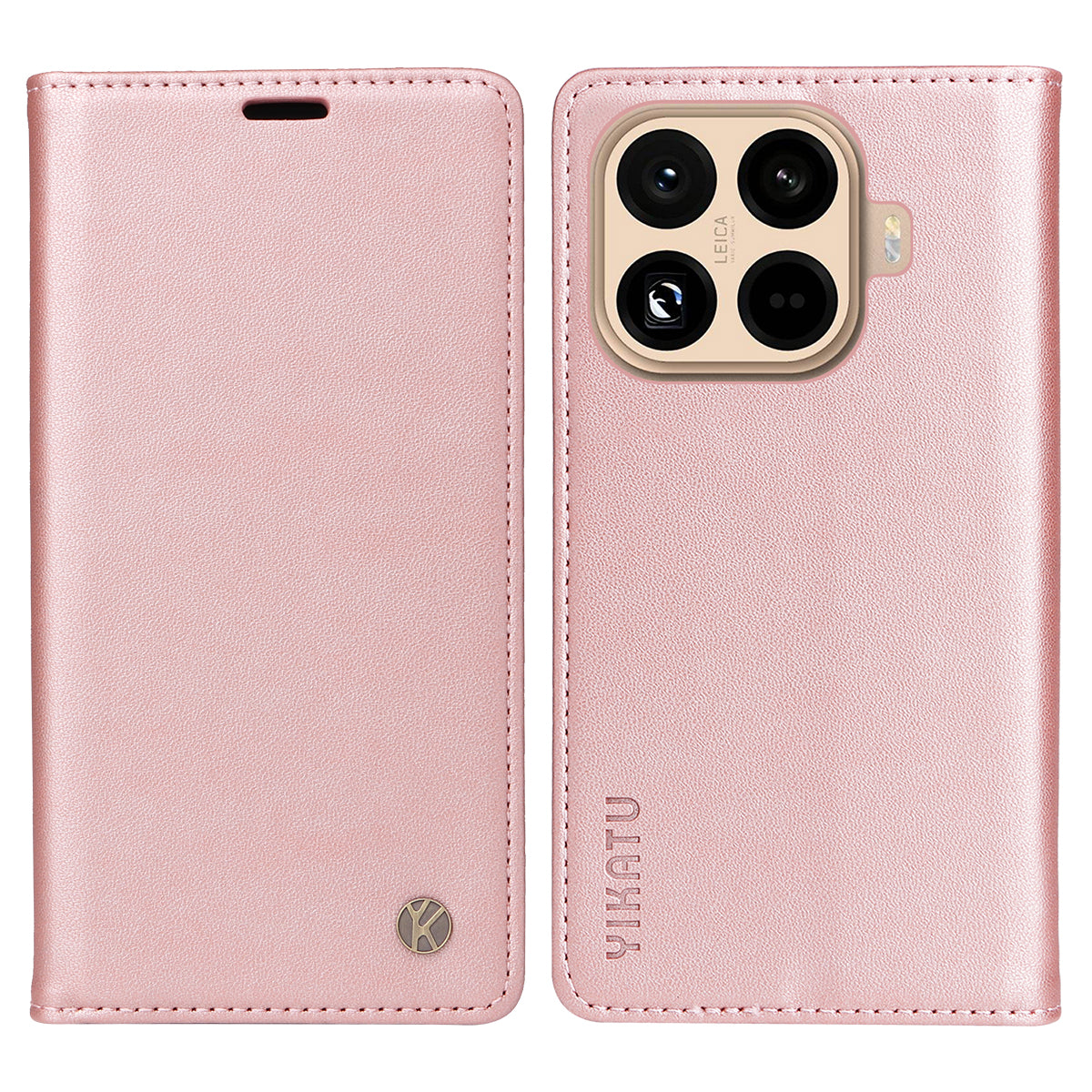 YIKATU För Xiaomi 15T Pro mobilskal Magnetisk Stängning PU Läder Mobilskal